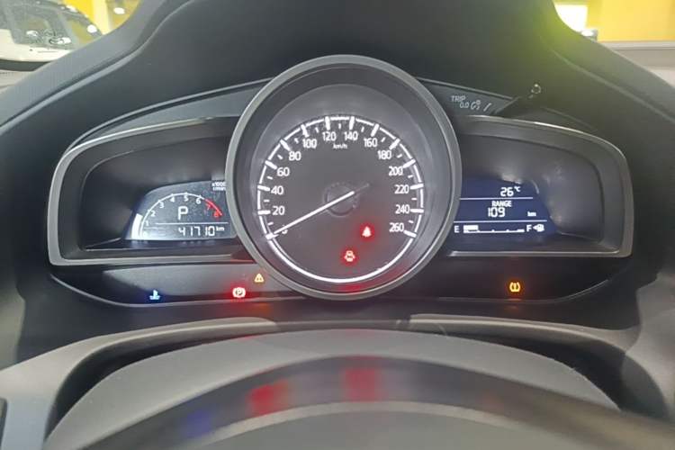 Used Mazda CX-4 2021 2.0L Automatic Two-Wheel Drive Blue Sky Dynamic Edition Instrument Cluster