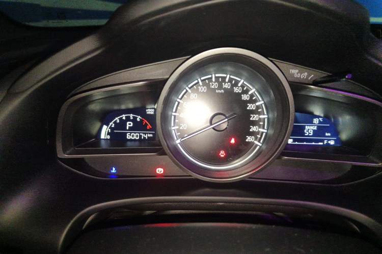 Used Mazda CX-4 2021 2.0L Automatic Two-Wheel Drive Blue Sky Exploration Edition Instrument Cluster