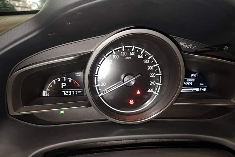 Used Mazda CX-4 2021 2.0L Automatic Two-Wheel Drive Blue Sky Luxury Edition Instrument Cluster