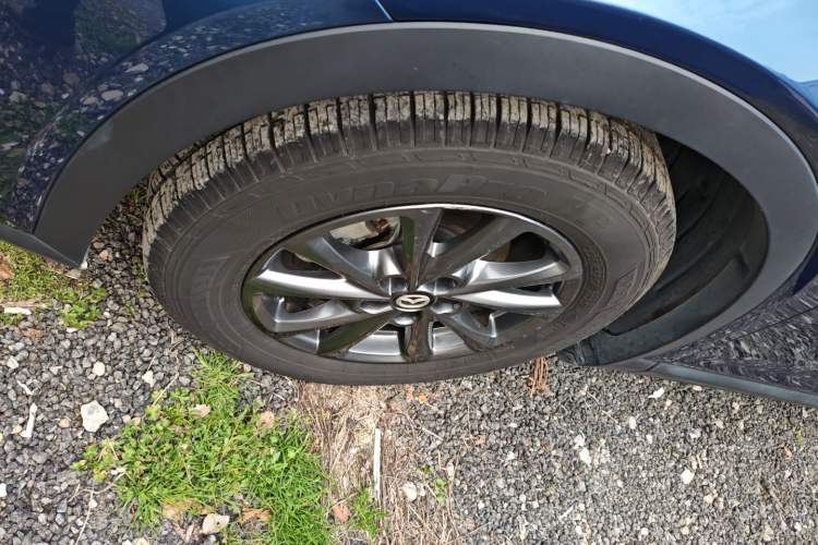 Used Mazda CX-4 2021 2.0L Automatic Two-Wheel Drive Blue Sky Exploration Edition Left Front Wheel Hub