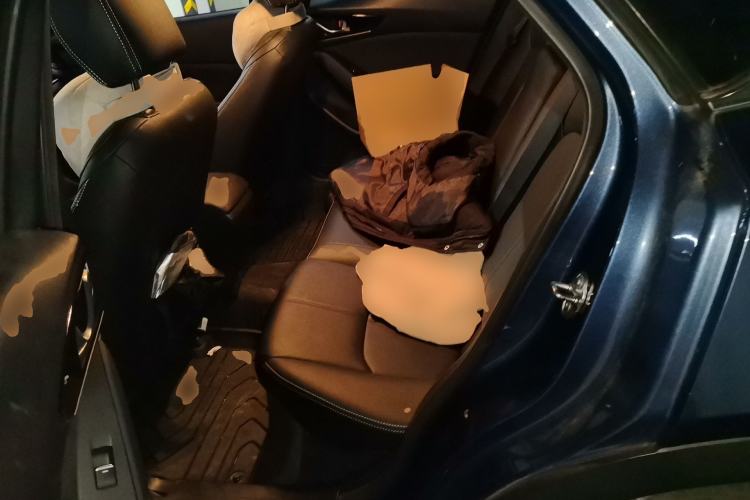 Used Mazda CX-4 2021 2.0L Automatic Two-Wheel Drive Blue Sky Dynamic Edition Left Rear Seat