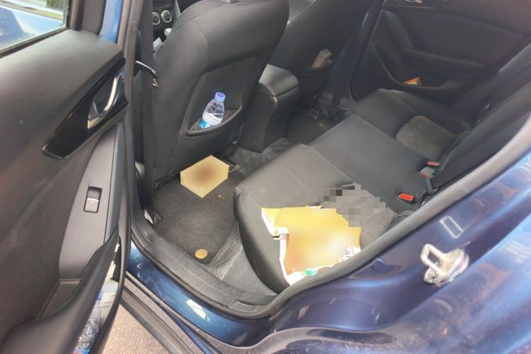 Used Mazda CX-4 2021 2.0L Automatic Two-Wheel Drive Blue Sky Dynamic Edition Left Rear Seat