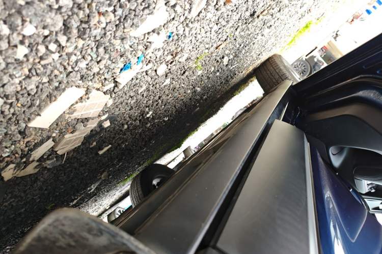 Used Mazda CX-4 2021 2.0L Automatic Two-Wheel Drive Blue Sky Exploration Edition Left Side Sill