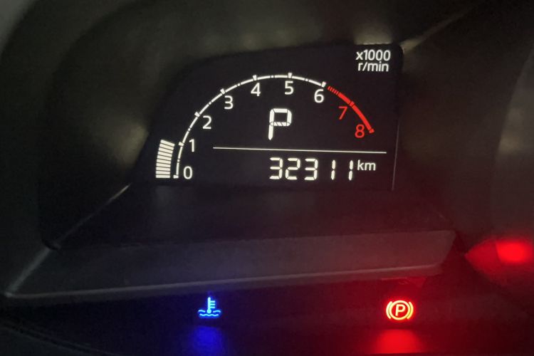 Used Mazda CX-4 2021 2.5L Automatic 2WD Sky-Drive Fun Edition Odometer Close Up