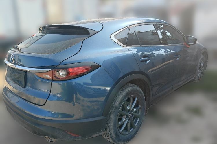 Used Mazda CX-4 2021 2.0L Automatic Two-Wheel Drive Blue Sky Exploration Edition Rear Right 45 Deg