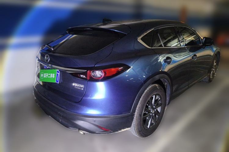Used Mazda CX-4 2021 2.0L Automatic Two-Wheel Drive Blue Sky Exploration Edition Rear Right 45 Deg