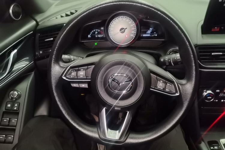 Used Mazda CX-4 2021 2.0L Automatic Two-Wheel Drive Blue Sky Exploration Edition Steering Wheel