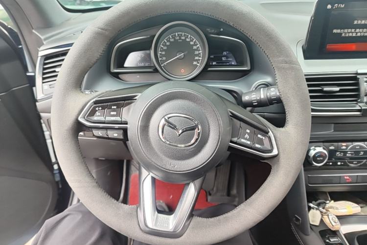 Used Mazda CX-4 2021 2.0L Automatic Two-Wheel Drive Blue Sky Exploration Edition Steering Wheel