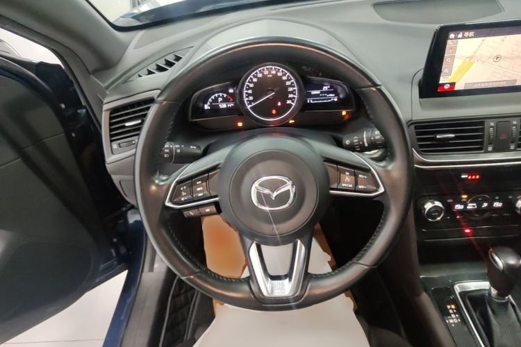 Used Mazda CX-4 2021 2.0L Automatic Two-Wheel Drive Blue Sky Luxury Edition Steering Wheel
