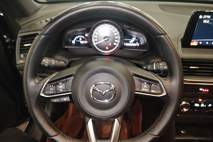 Used Mazda CX-4 2021 2.0L Automatic Two-Wheel Drive Blue Sky Luxury Edition Steering Wheel
