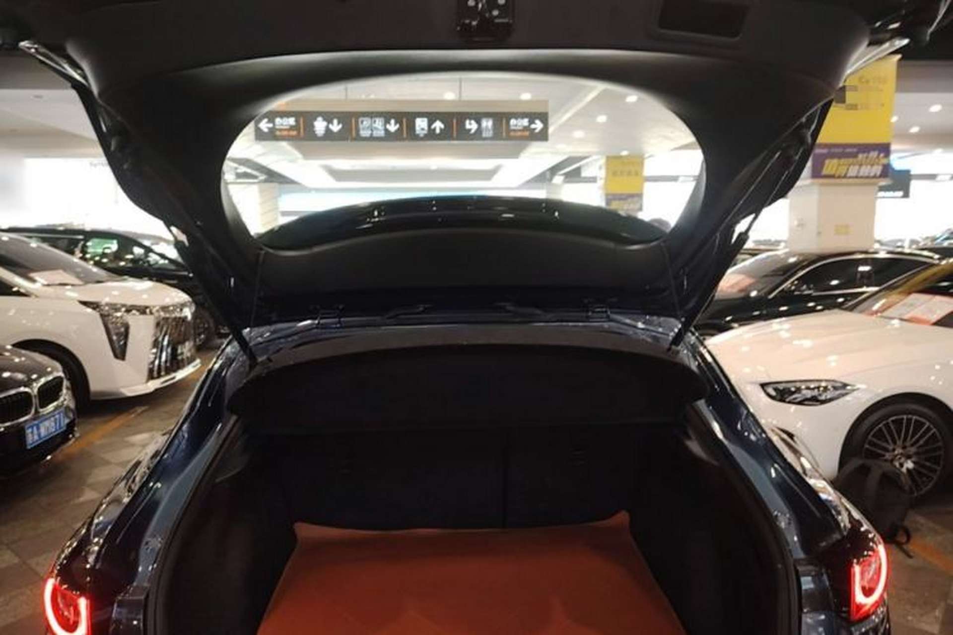Used Mazda CX-4 2021 2.0L Automatic Two-Wheel Drive Blue Sky Luxury Edition Trunk