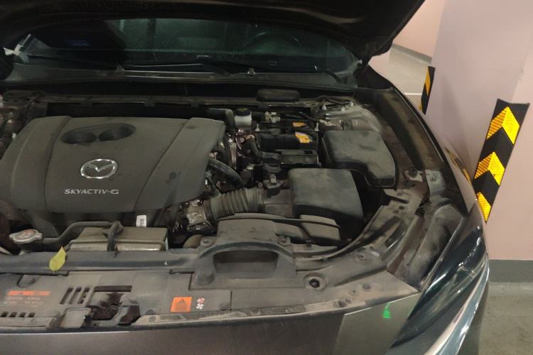 Used Mazda CX-4 2021 2.0L Automatic Two-Wheel Drive Blue Sky Dynamic Edition Engine Bay Left