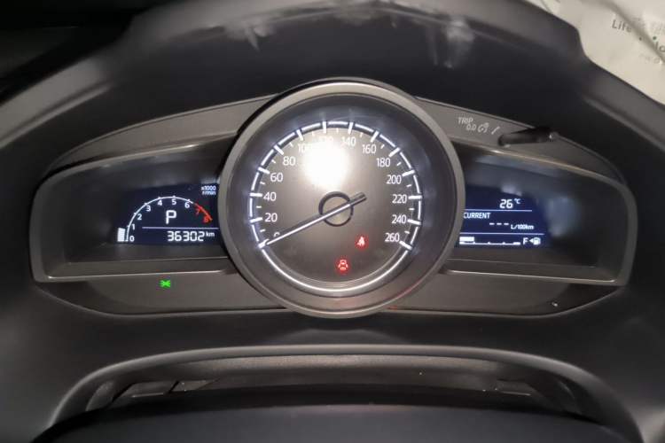 Used Mazda CX-4 2021 2.0L Automatic Two-Wheel Drive Blue Sky Luxury Edition Instrument Cluster