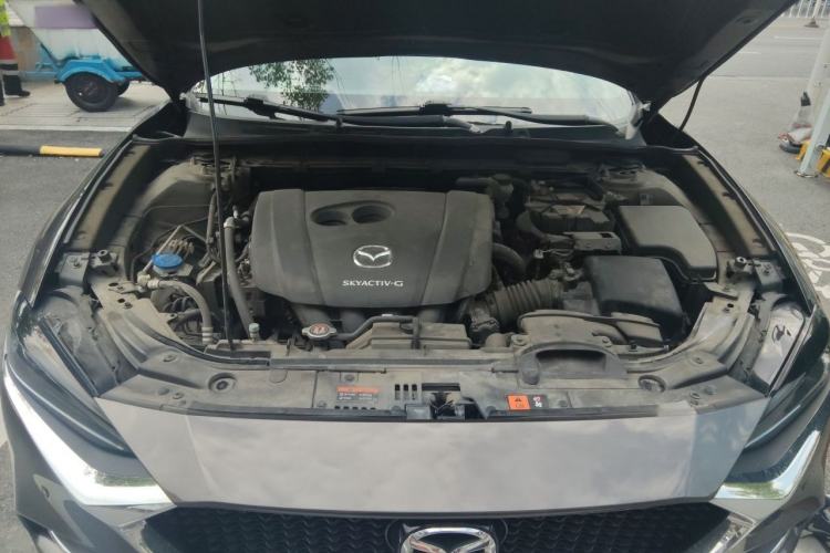 Used Mazda CX-4 2021 2.0L Automatic Two-Wheel Drive Blue Sky Exploration Edition Engine Bay
