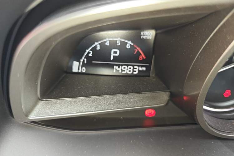 Used Mazda CX-4 2021 2.0L Automatic Two-Wheel Drive Blue Sky Dynamic Edition Odometer Close Up