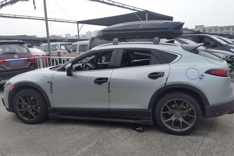Used Mazda CX-4 2021 2.0L Automatic Two-Wheel Drive Blue Sky Dynamic Edition Left Side