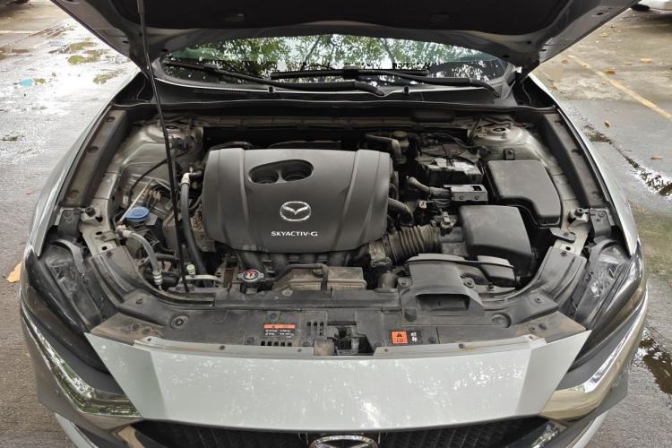 Used Mazda CX-4 2021 2.0L Automatic Two-Wheel Drive Blue Sky Exploration Edition Engine Bay