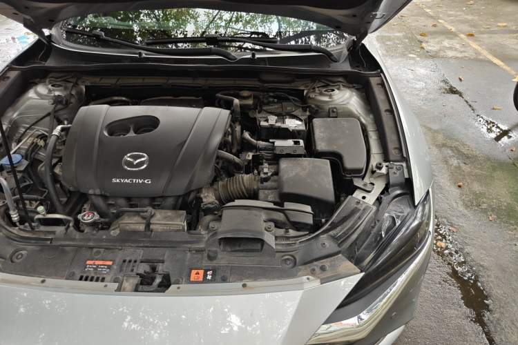 Used Mazda CX-4 2021 2.0L Automatic Two-Wheel Drive Blue Sky Exploration Edition Engine Bay Left