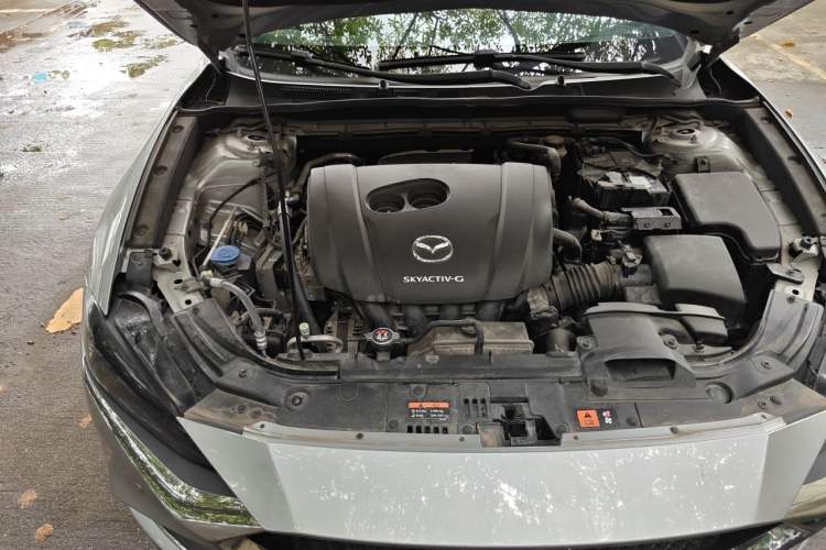 Used Mazda CX-4 2021 2.0L Automatic Two-Wheel Drive Blue Sky Exploration Edition Engine Bay Right
