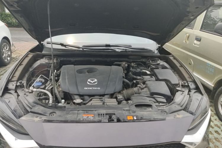 Used Mazda CX-4 2021 2.0L Automatic Two-Wheel Drive Blue Sky Exploration Edition Engine Bay