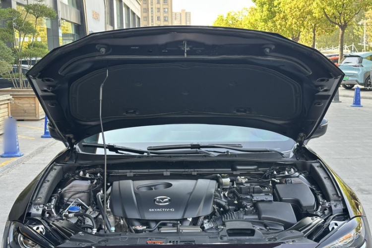Used Mazda CX-4 2021 2.0L Automatic Two-Wheel Drive Blue Sky Exploration Edition Engine Bay