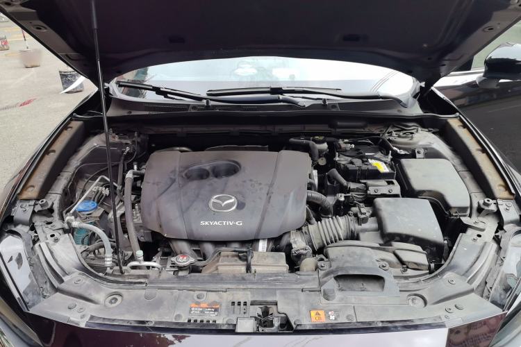 Used Mazda CX-4 2021 2.0L Automatic Two-Wheel Drive Blue Sky Exploration Edition Engine Bay