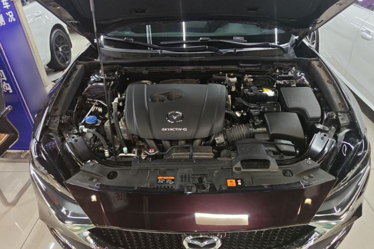 Used Mazda CX-4 2021 2.0L Automatic Two-Wheel Drive Blue Sky Exploration Edition Engine Bay