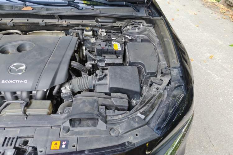 Used Mazda CX-4 2021 2.0L Automatic Two-Wheel Drive Blue Sky Luxury Edition Engine Bay Left