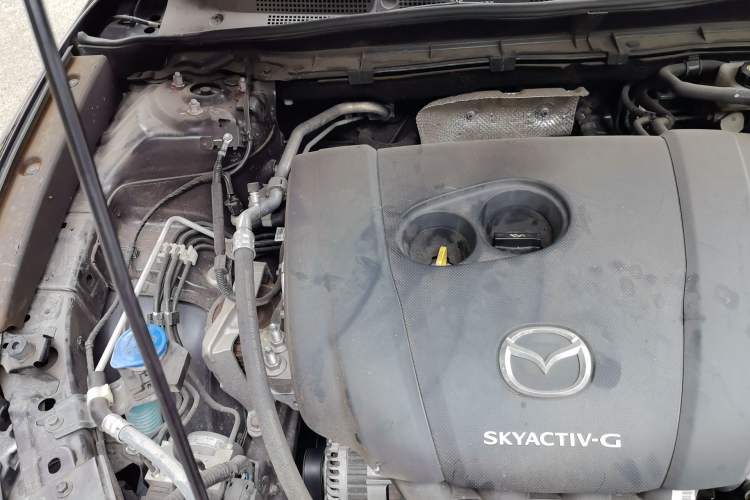 Used Mazda CX-4 2021 2.0L Automatic Two-Wheel Drive Blue Sky Exploration Edition Engine Bay Right