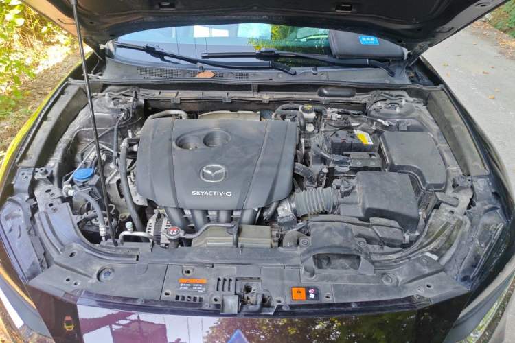 Used Mazda CX-4 2021 2.0L Automatic Two-Wheel Drive Blue Sky Luxury Edition Engine Bay