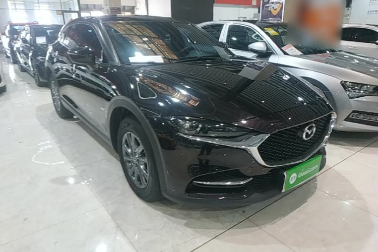 Used Mazda CX-4 2021 2.0L Automatic Two-Wheel Drive Blue Sky Dynamic Edition Front Right 45 Deg