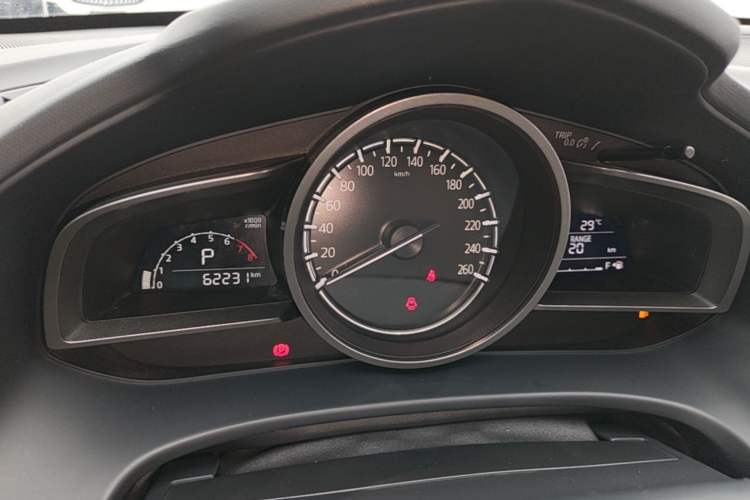 Used Mazda CX-4 2021 2.0L Automatic Two-Wheel Drive Blue Sky Dynamic Edition Instrument Cluster