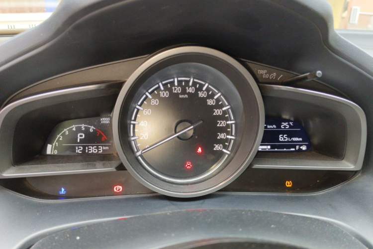 Used Mazda CX-4 2021 2.0L Automatic Two-Wheel Drive Blue Sky Dynamic Edition Instrument Cluster