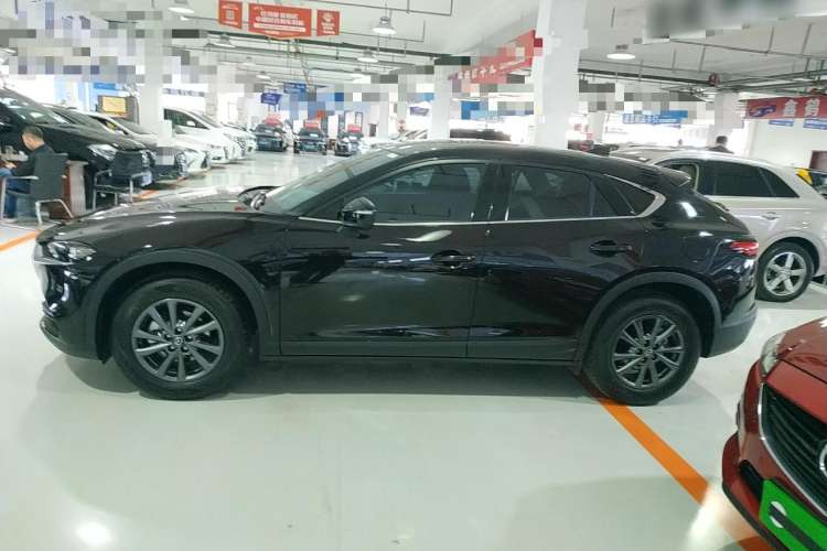 Used Mazda CX-4 2021 2.0L Automatic Two-Wheel Drive Blue Sky Exploration Edition Left Side