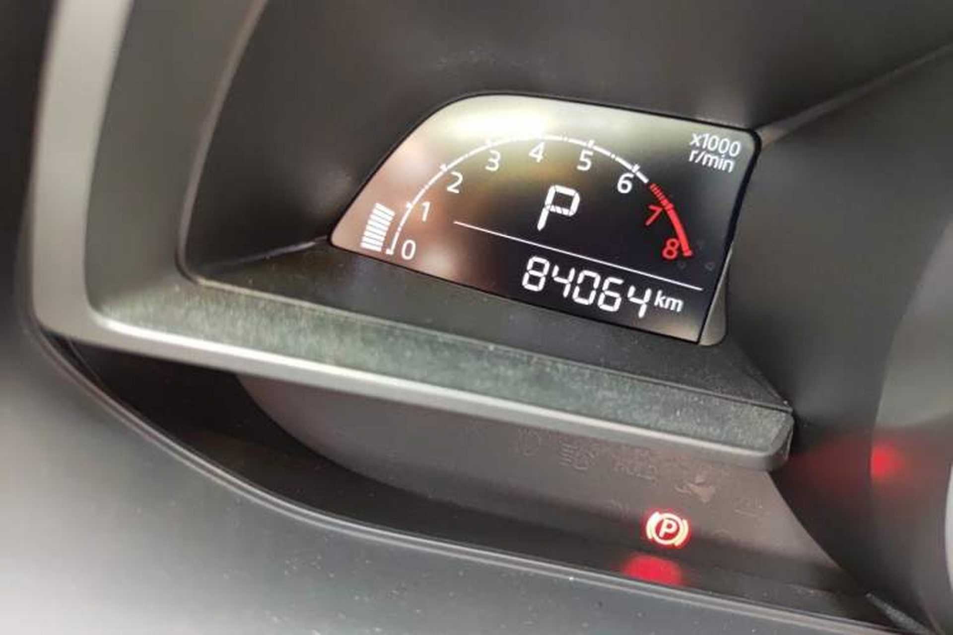 Used Mazda CX-4 2021 2.0L Automatic Two-Wheel Drive Blue Sky Exploration Edition Odometer Close Up