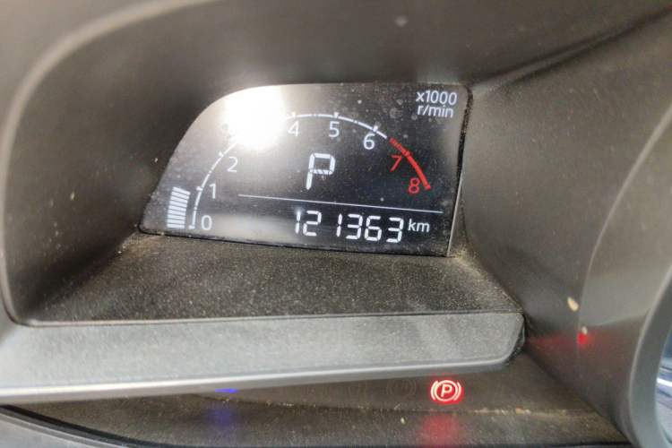 Used Mazda CX-4 2021 2.0L Automatic Two-Wheel Drive Blue Sky Dynamic Edition Odometer Close Up