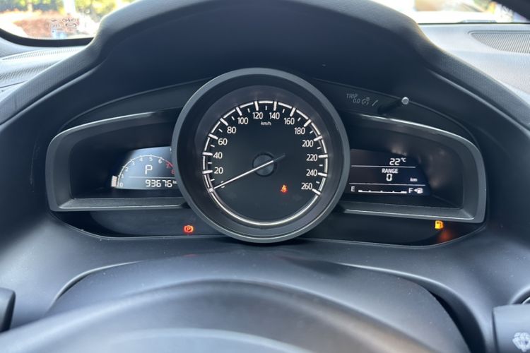 Used Mazda CX-4 2021 2.0L Automatic Two-Wheel Drive Blue Sky Exploration Edition Odometer Close Up