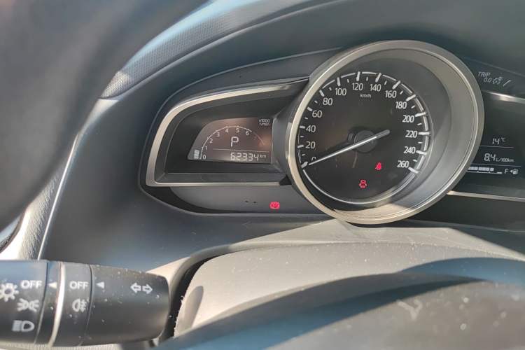 Used Mazda CX-4 2021 2.0L Automatic Two-Wheel Drive Blue Sky Dynamic Edition Odometer Close Up