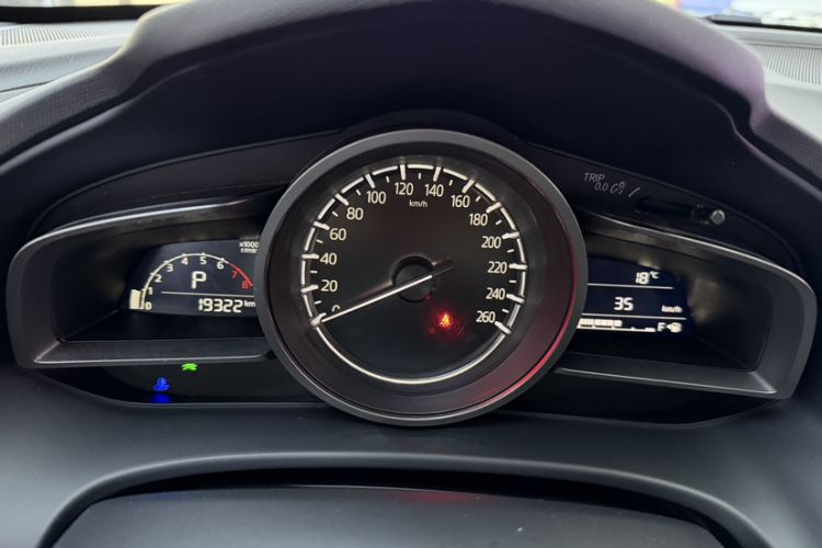 Used Mazda CX-4 2021 2.0L Automatic Two-Wheel Drive Blue Sky Dynamic Edition Odometer Close Up