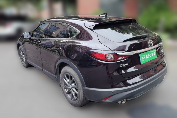 Used Mazda CX-4 2021 2.0L Automatic Two-Wheel Drive Blue Sky Exploration Edition Rear Left 45 Deg