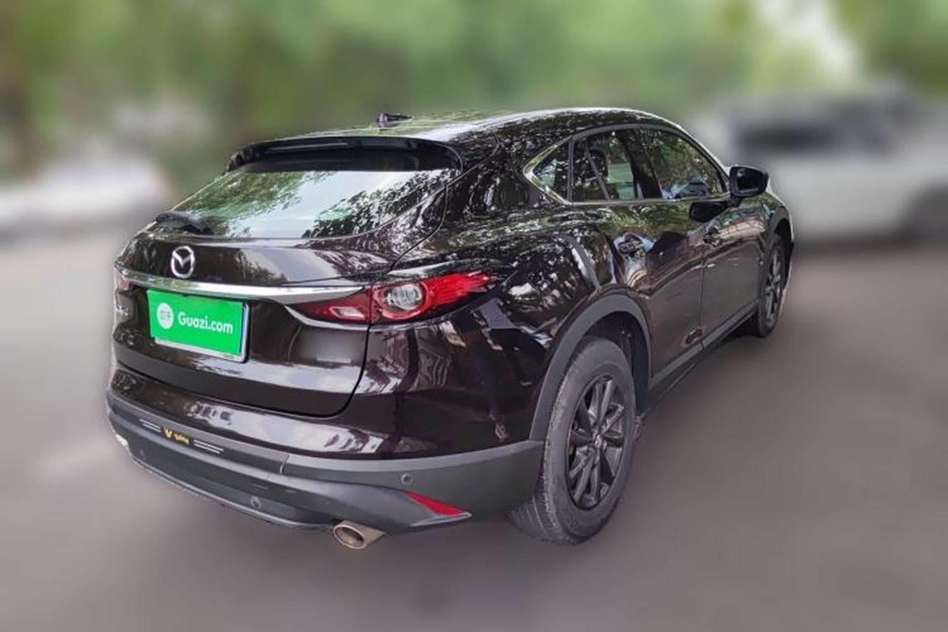 Used Mazda CX-4 2021 2.0L Automatic Two-Wheel Drive Blue Sky Exploration Edition Rear Right 45 Deg