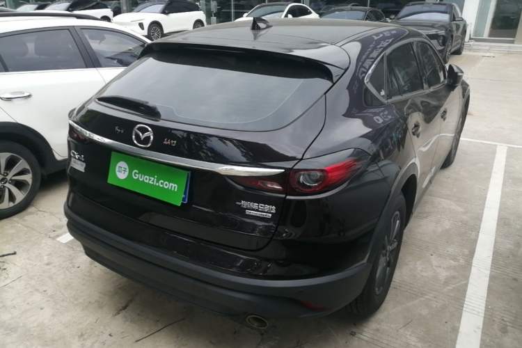 Used Mazda CX-4 2021 2.0L Automatic Two-Wheel Drive Blue Sky Exploration Edition Rear Right 45 Deg