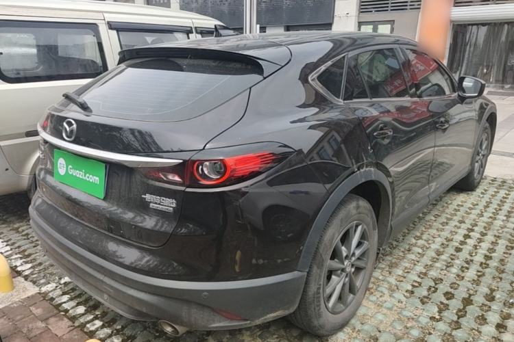 Used Mazda CX-4 2021 2.0L Automatic Two-Wheel Drive Blue Sky Exploration Edition Rear Right 45 Deg