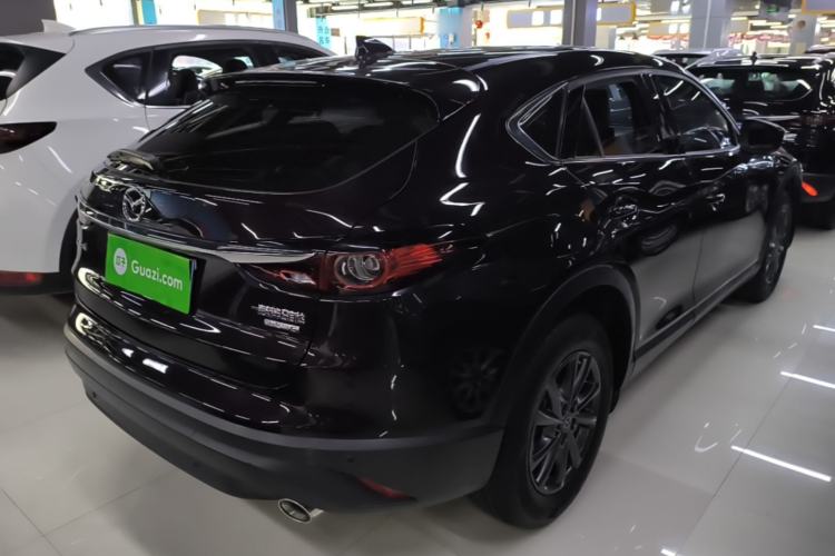 Used Mazda CX-4 2021 2.0L Automatic Two-Wheel Drive Blue Sky Exploration Edition Rear Right 45 Deg