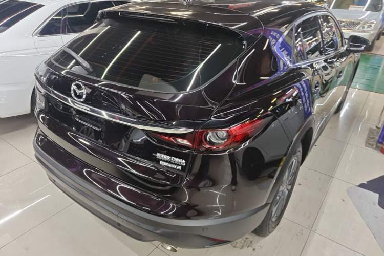 Used Mazda CX-4 2021 2.0L Automatic Two-Wheel Drive Blue Sky Exploration Edition Rear Right 45 Deg