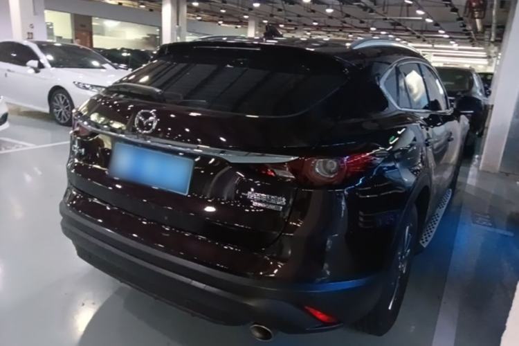 Used Mazda CX-4 2021 2.0L Automatic Two-Wheel Drive Blue Sky Exploration Edition Rear Right 45 Deg