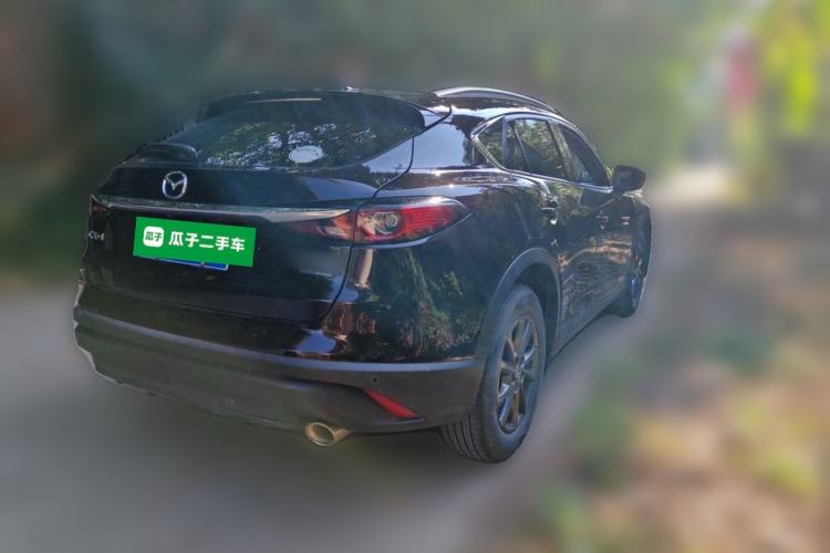 Used Mazda CX-4 2021 2.0L Automatic Two-Wheel Drive Blue Sky Luxury Edition Rear Right 45 Deg