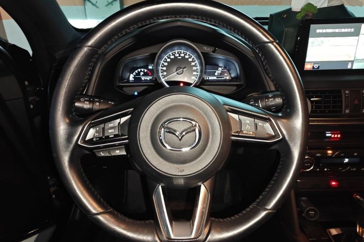 Used Mazda CX-4 2021 2.0L Automatic Two-Wheel Drive Blue Sky Luxury Edition Steering Wheel
