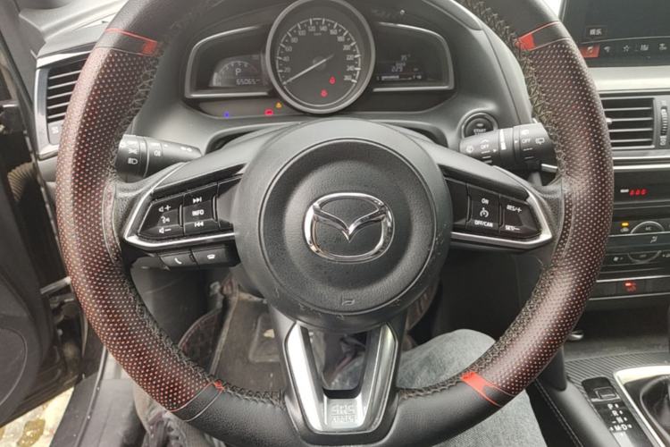 Used Mazda CX-4 2021 2.0L Automatic Two-Wheel Drive Blue Sky Exploration Edition Steering Wheel