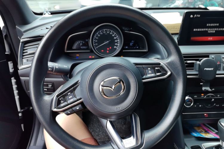 Used Mazda CX-4 2021 2.0L Automatic Two-Wheel Drive Blue Sky Exploration Edition Steering Wheel